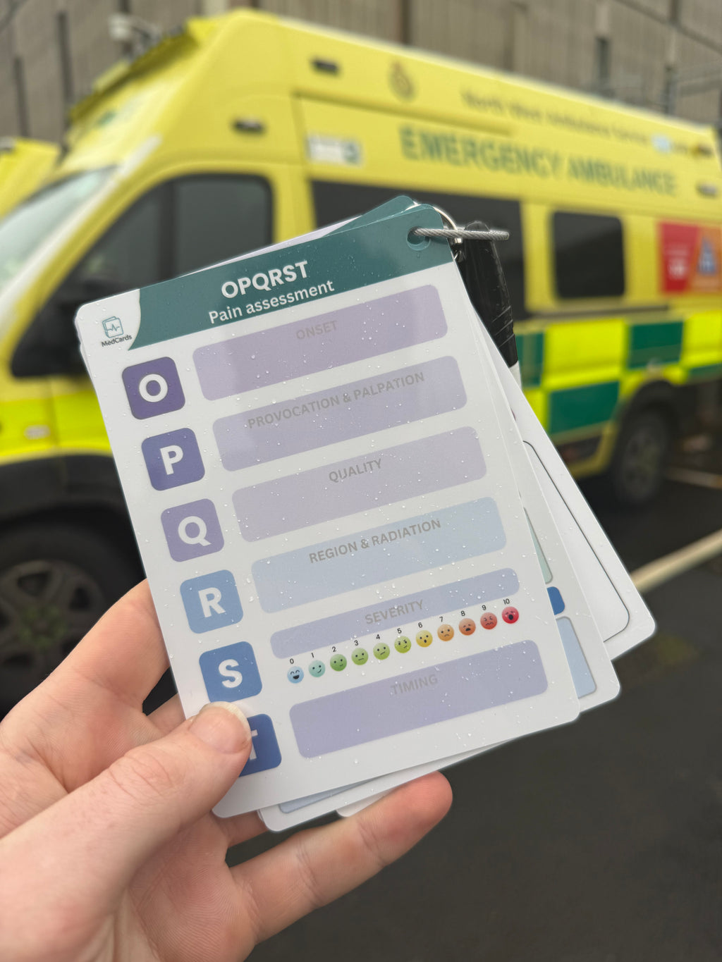 SAMPLE / OPQRST Reference Card