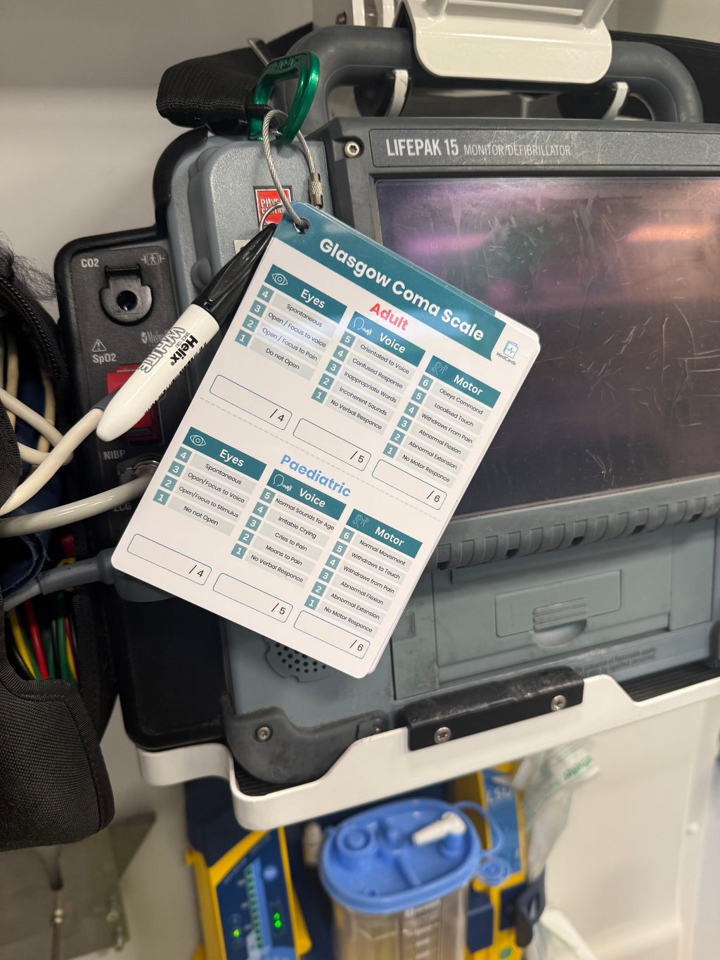 GCS & Cranial Nerve Reference Card