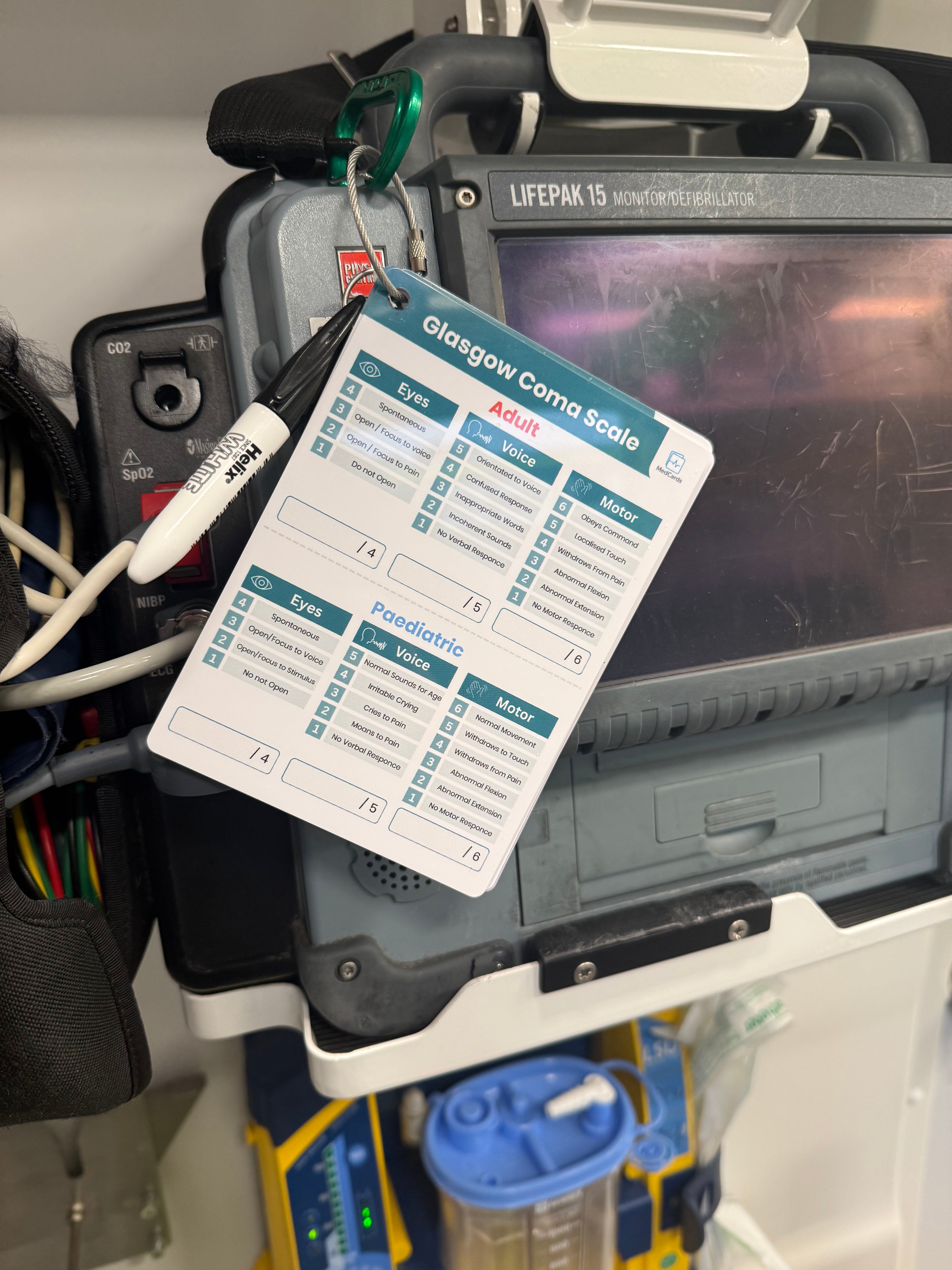 GCS & Cranial Nerve Reference Card