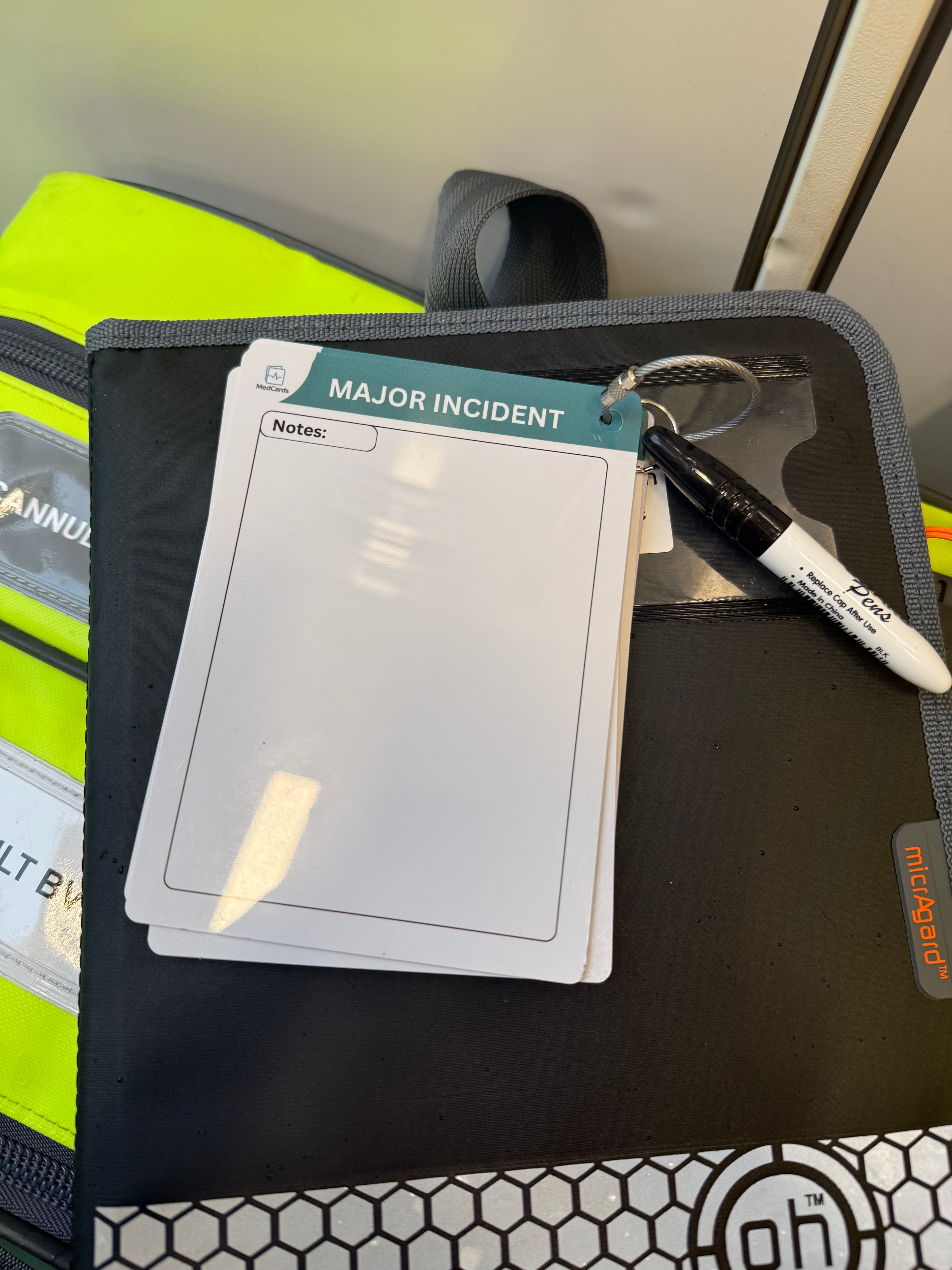 Major Incident Reference Card