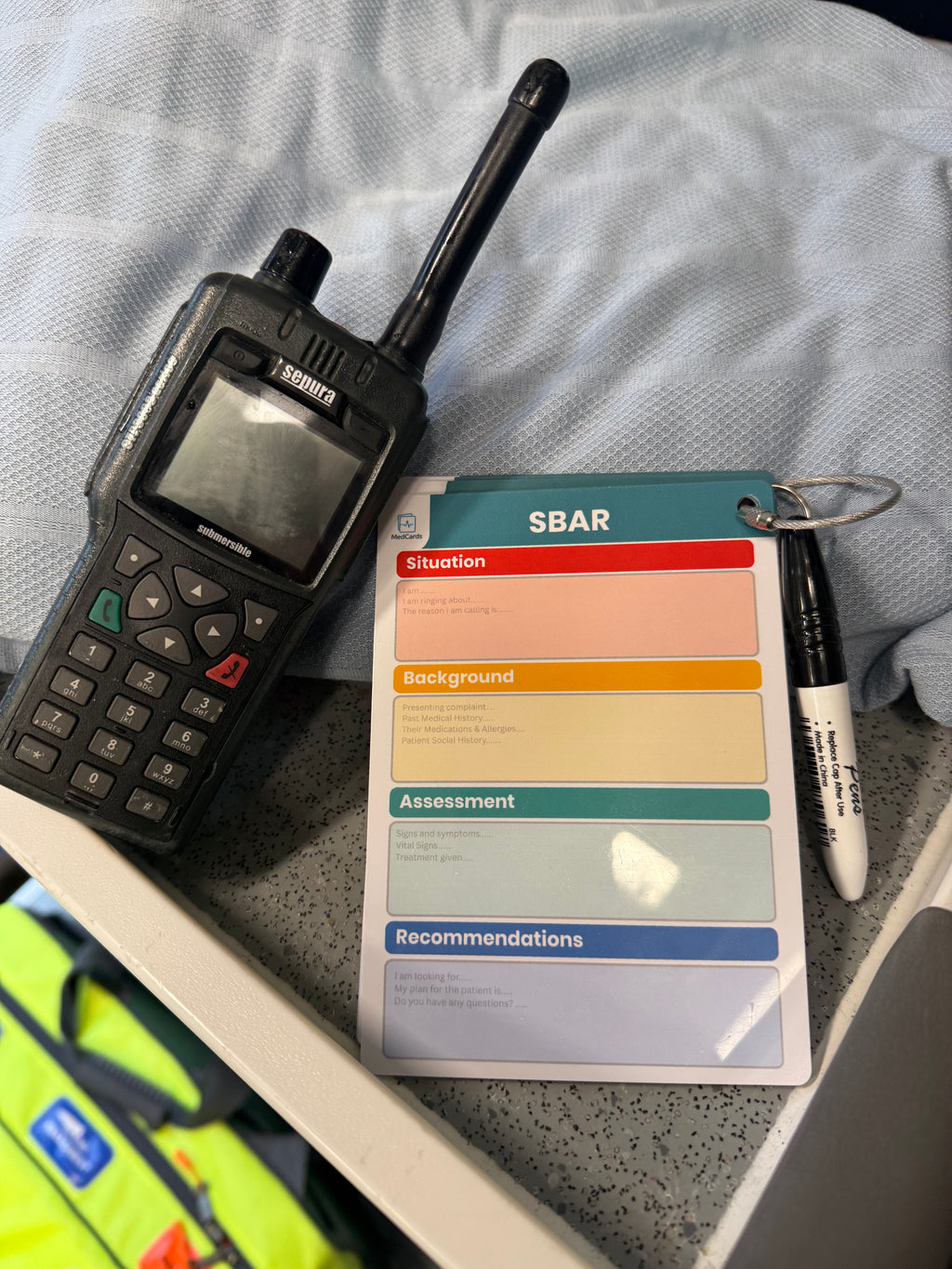 Atmist Rport ATMIST / SBAR Handover Reference Card – MedCards
