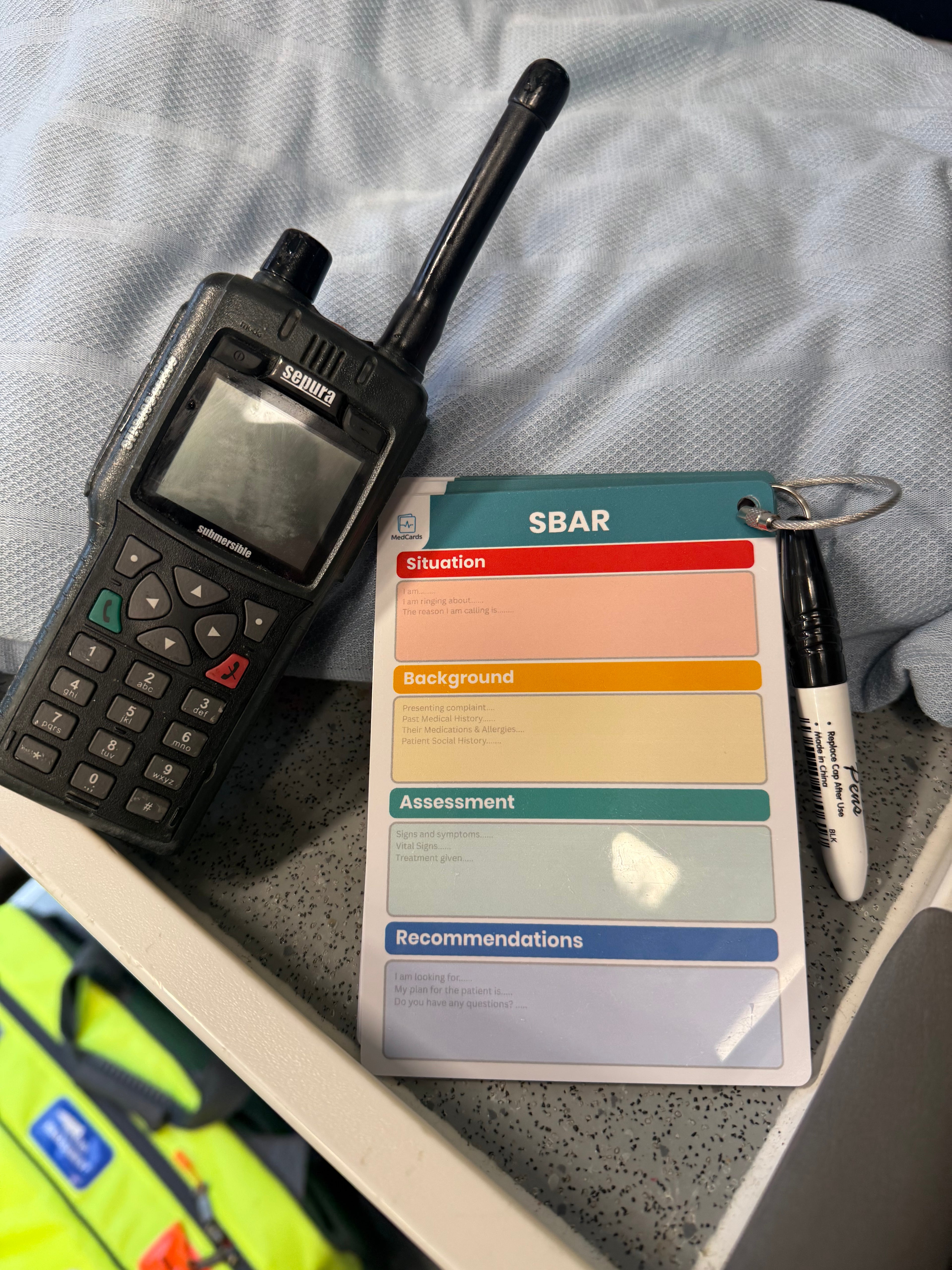 ATMIST / SBAR Handover Reference Card