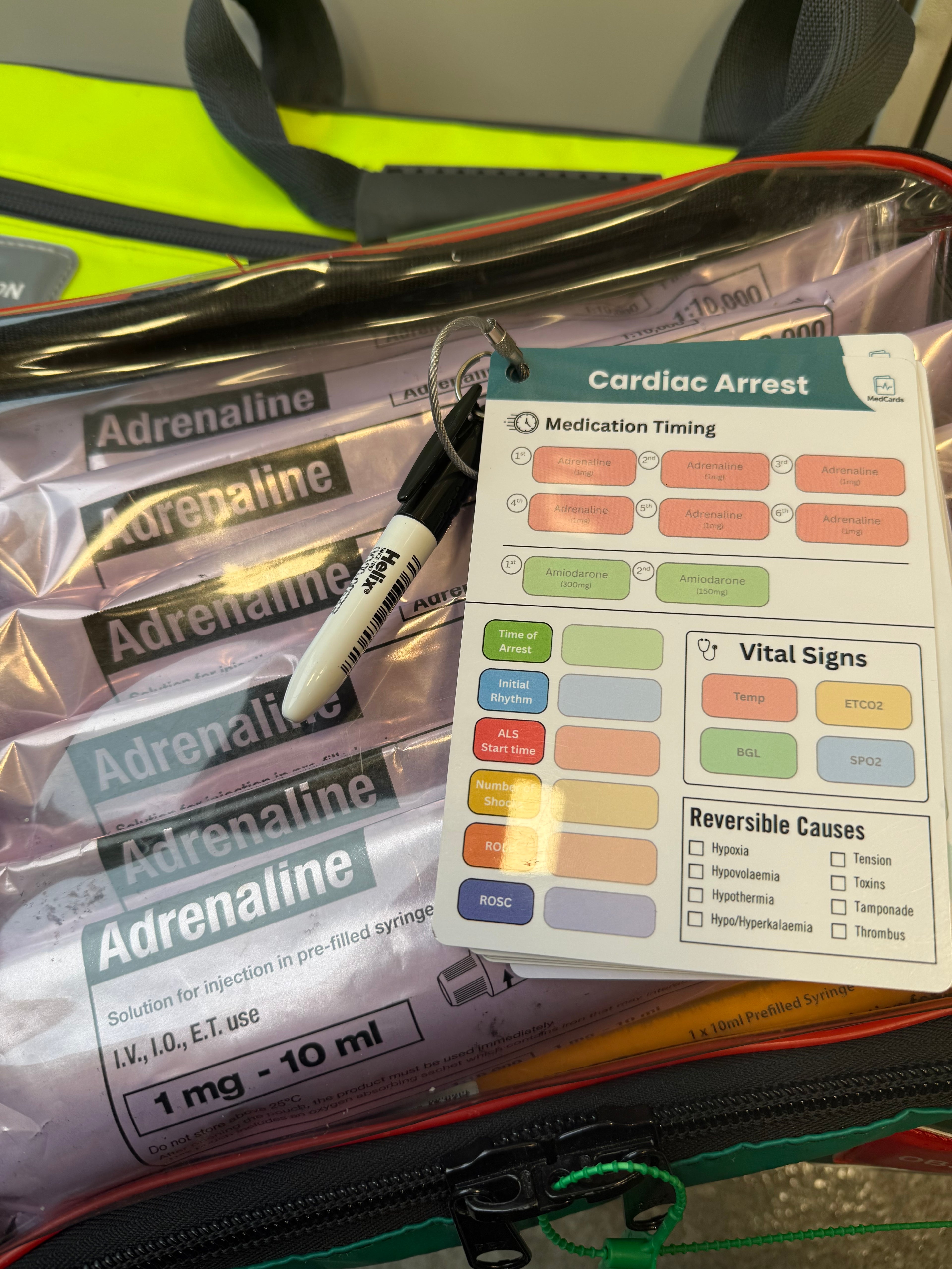 Cardiac Arrest Reference Card
